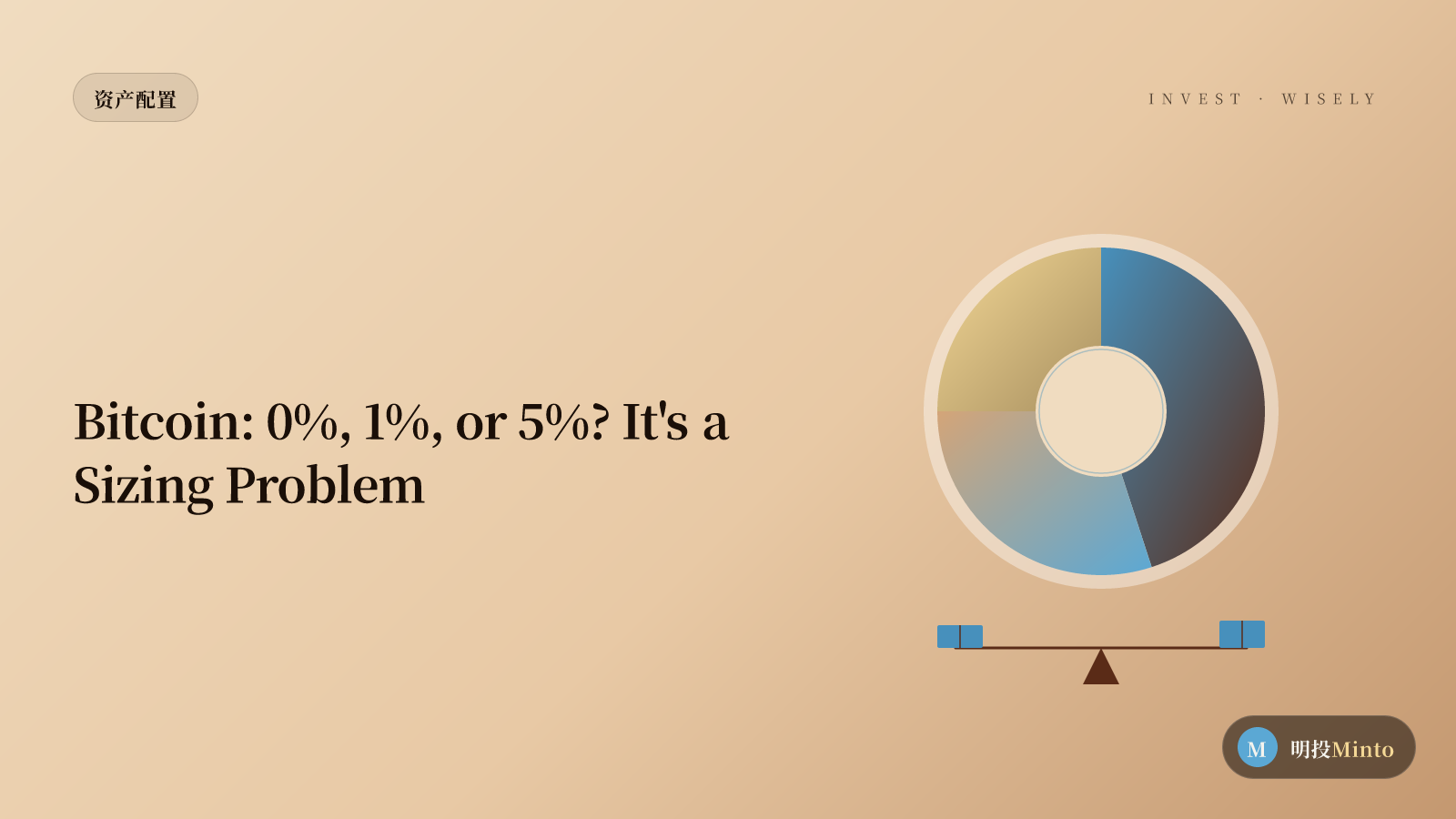 比特币:0%、1%、还是 5%——一个仓位问题